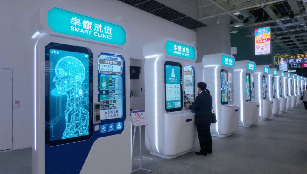 China has deployed thousands of AI-powered “smart clinic” kiosks